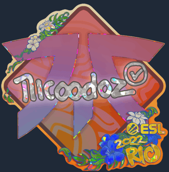 Sticker | nicoodoz (Glitter) | Rio 2022