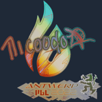 Sticker | nicoodoz (Holo) | Antwerp 2022