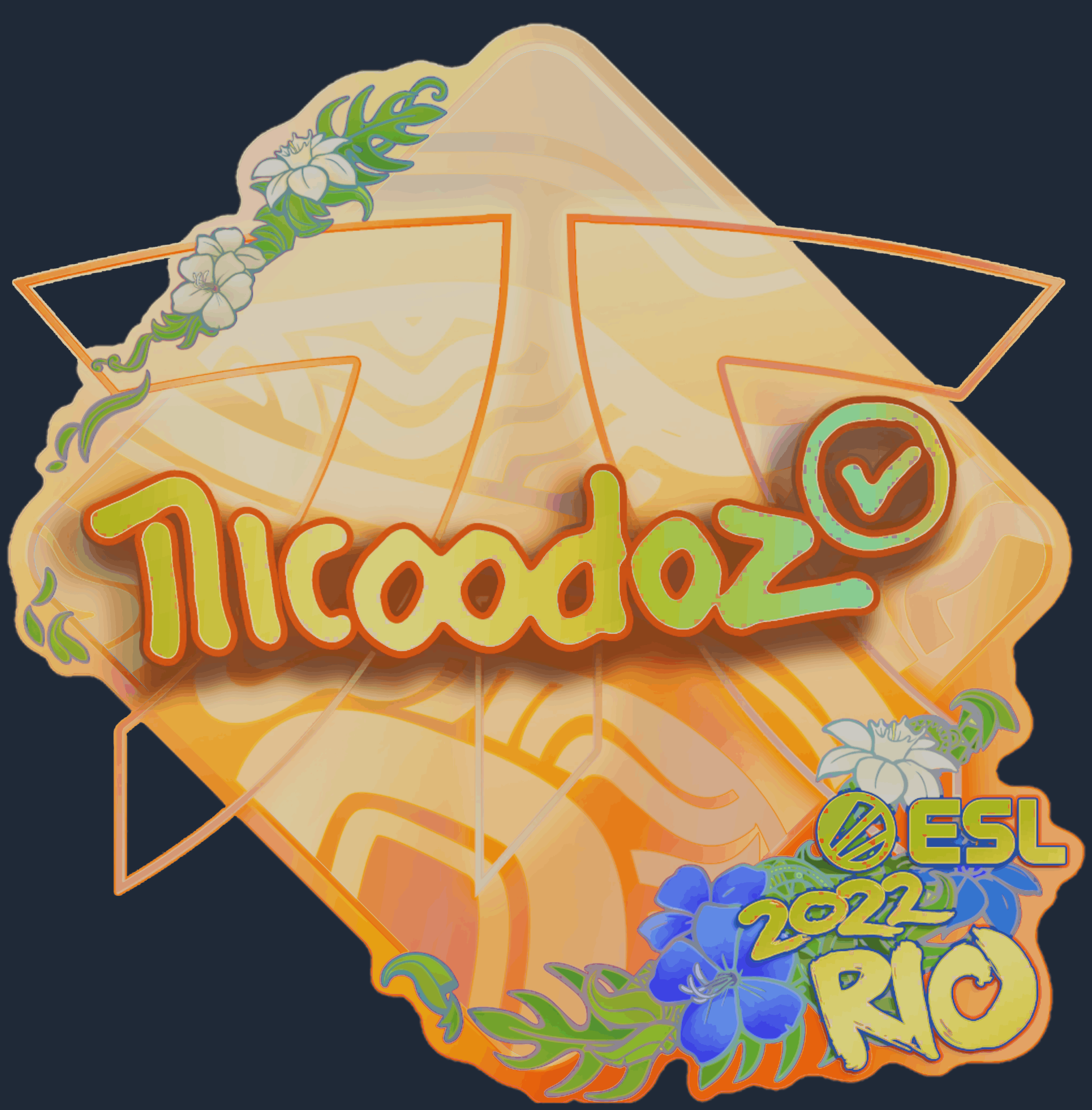 Sticker | nicoodoz (Holo) | Rio 2022