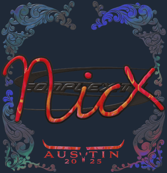 Sticker | nicx (Holo) | Austin 2025