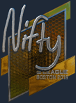 Sticker | Nifty (Foil) | Boston 2018