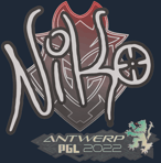 Sticker | NiKo | Antwerp 2022