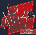 Sticker | NiKo | Atlanta 2017