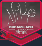 Sticker | NiKo | Cluj-Napoca 2015