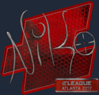 Sticker | NiKo (Foil) | Atlanta 2017 image