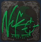 Sticker | NiKo (Foil) | Austin 2025