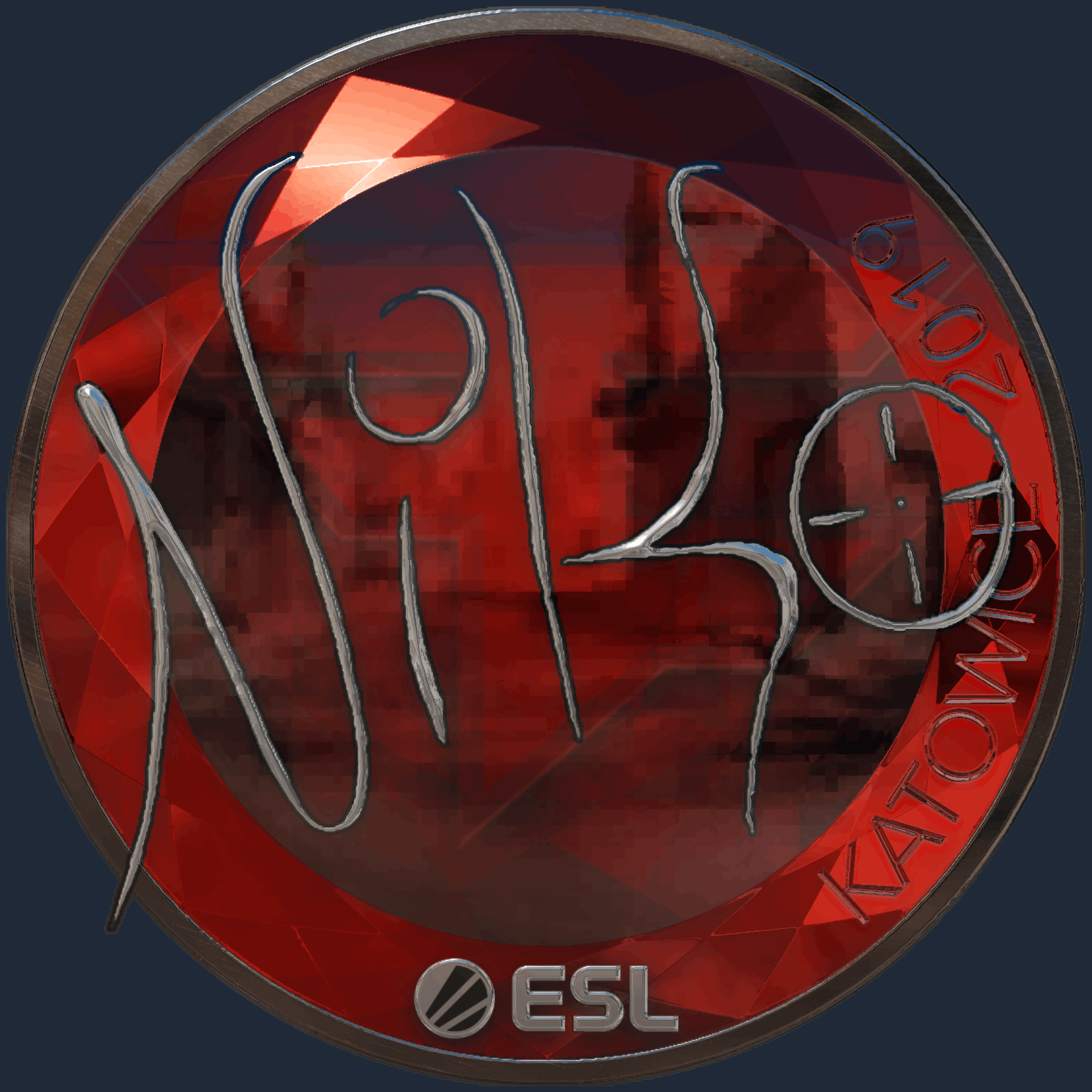 Sticker | NiKo (Foil) | Katowice 2019