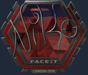 Sticker | niko (Foil)  | London 2018