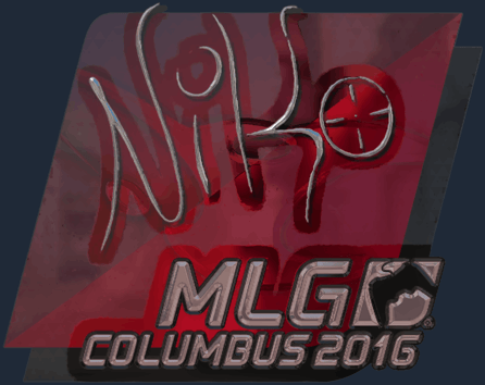 Sticker | NiKo (Foil) | MLG Columbus 2016