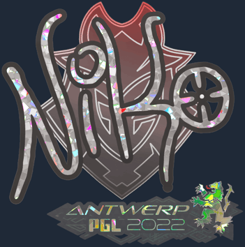 Sticker | NiKo (Glitter) | Antwerp 2022