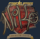 Sticker | NiKo (Gold) | Berlin 2019