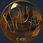 Sticker | NiKo (Gold) | Katowice 2019