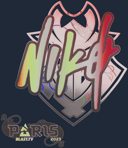Sticker | NiKo (Holo) | Paris 2023