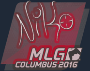 Sticker | NiKo | MLG Columbus 2016