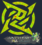 Sticker | Ninjas in Pyjamas (Glitter) | Antwerp 2022