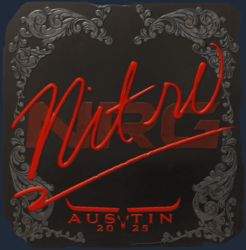 Sticker | nitr0 (Foil) | Austin 2025