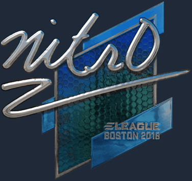 Sticker | nitr0 (Foil) | Boston 2018