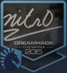 Sticker | nitr0 (Foil) | Cluj-Napoca 2015