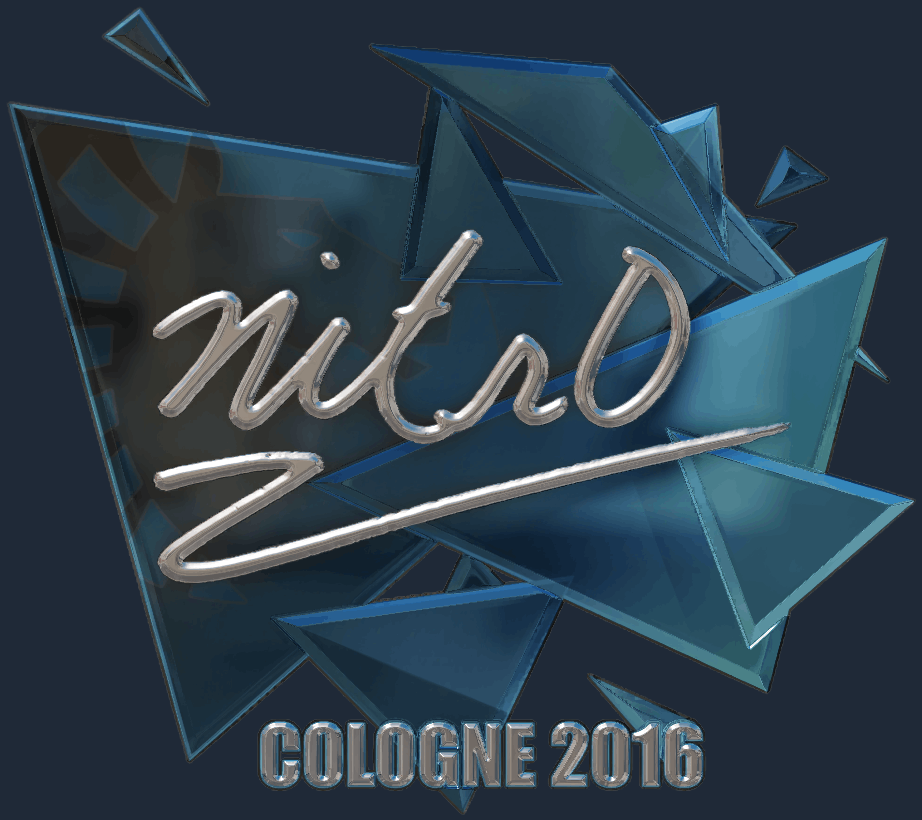Sticker | nitr0 (Foil) | Cologne 2016