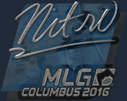 Sticker | nitr0 (Foil) | MLG Columbus 2016