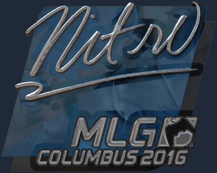 Sticker | nitr0 (Foil) | MLG Columbus 2016