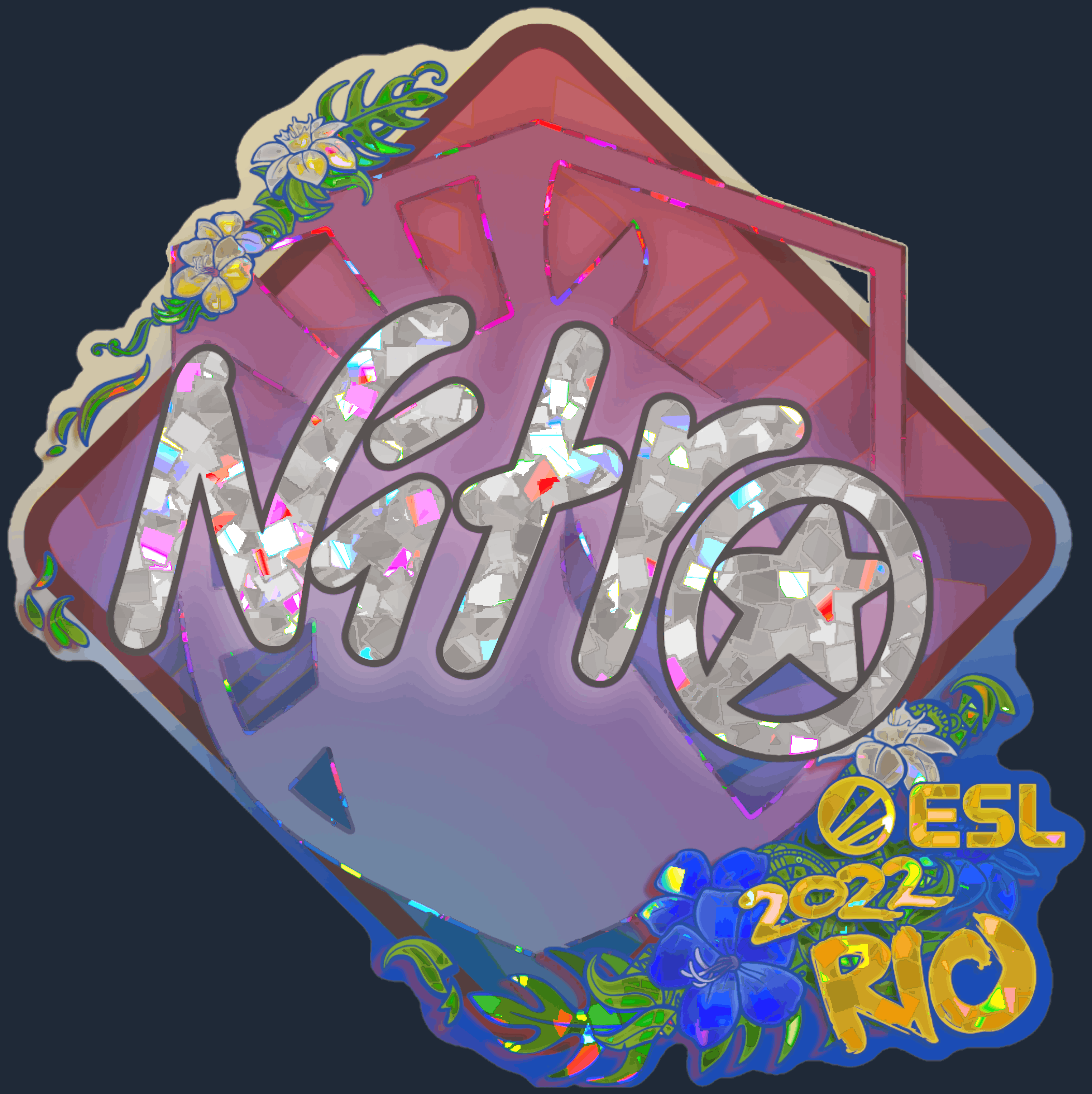 Sticker | nitr0 (Glitter) | Rio 2022
