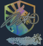 Sticker | nitr0 (Holo) | Antwerp 2022