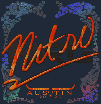 Sticker | nitr0 (Holo) | Austin 2025