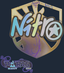 Sticker | nitr0 (Holo) | Paris 2023