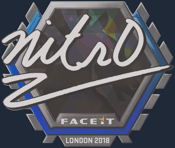Sticker | nitr0 | London 2018