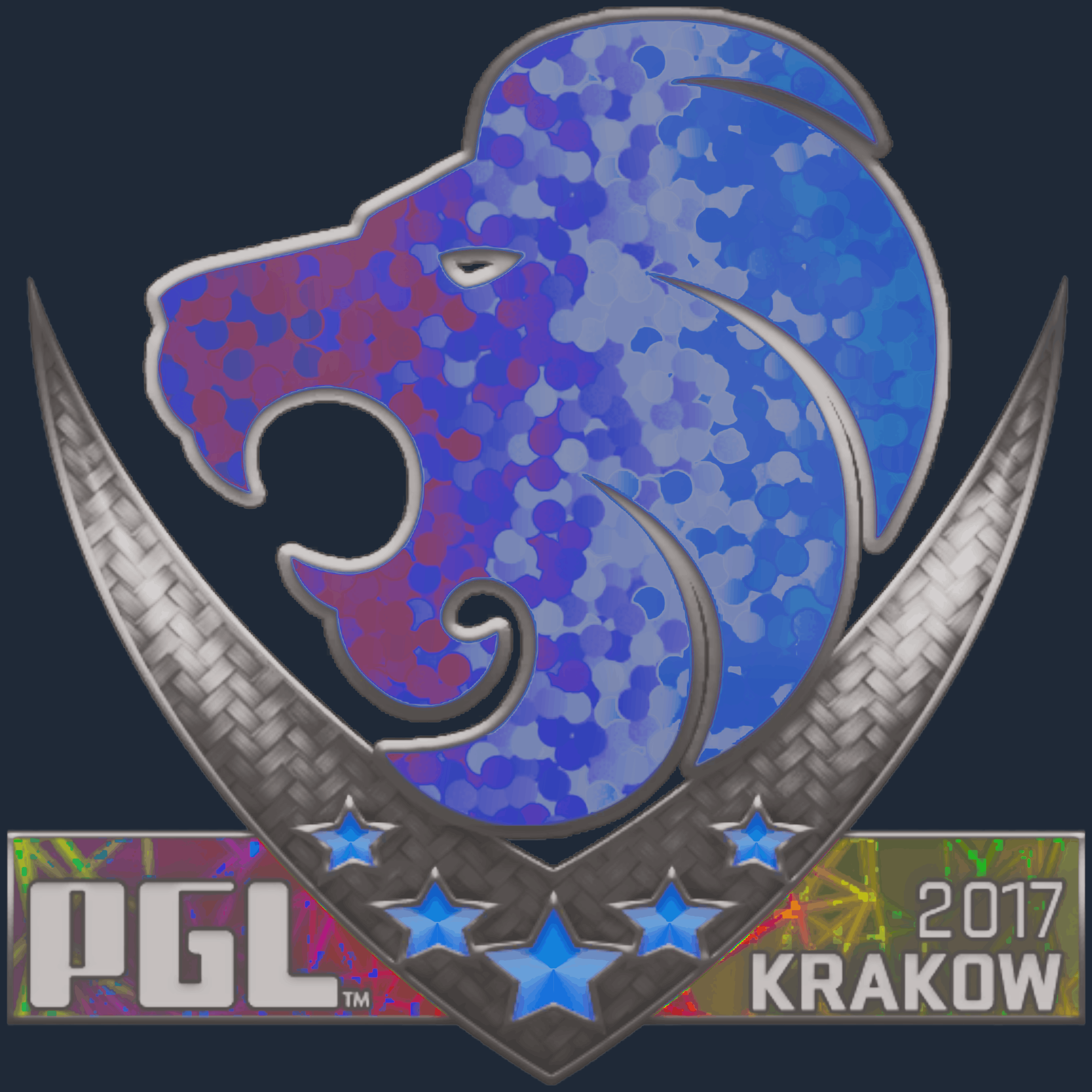 Sticker | North (Holo) | Krakow 2017
