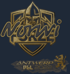 Sticker | Norwi (Gold) | Antwerp 2022