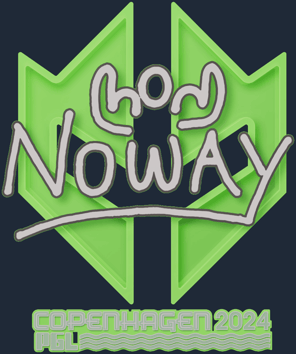 Sticker | noway | Copenhagen 2024
