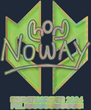 Sticker | noway (Holo) | Copenhagen 2024