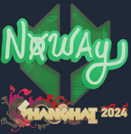 Sticker | noway | Shanghai 2024