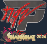 Sticker | NQZ (Glitter) | Shanghai 2024