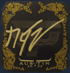Sticker | NQZ (Gold) | Austin 2025