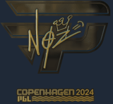Sticker | NQZ (Gold) | Copenhagen 2024