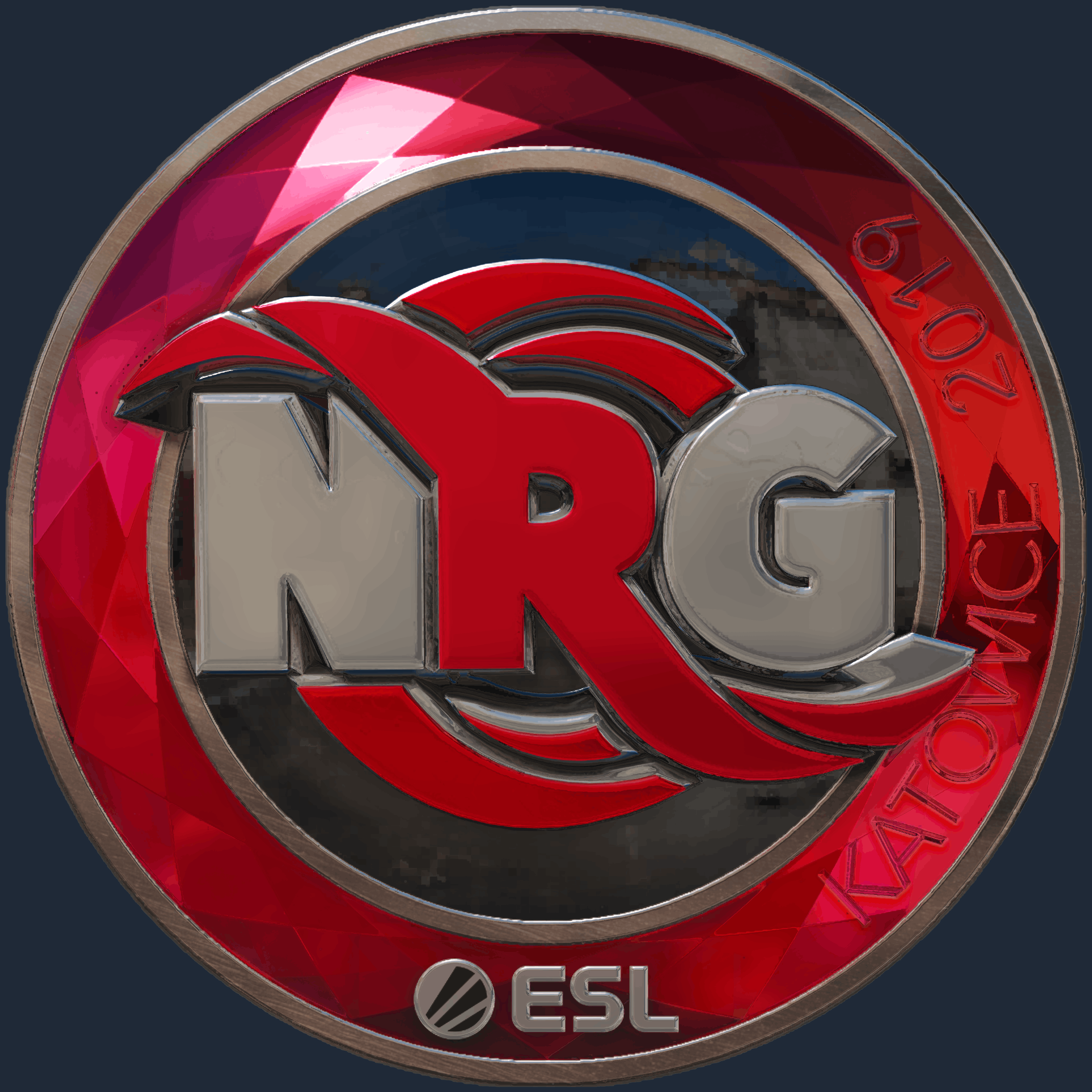 Sticker | NRG (Foil) | Katowice 2019