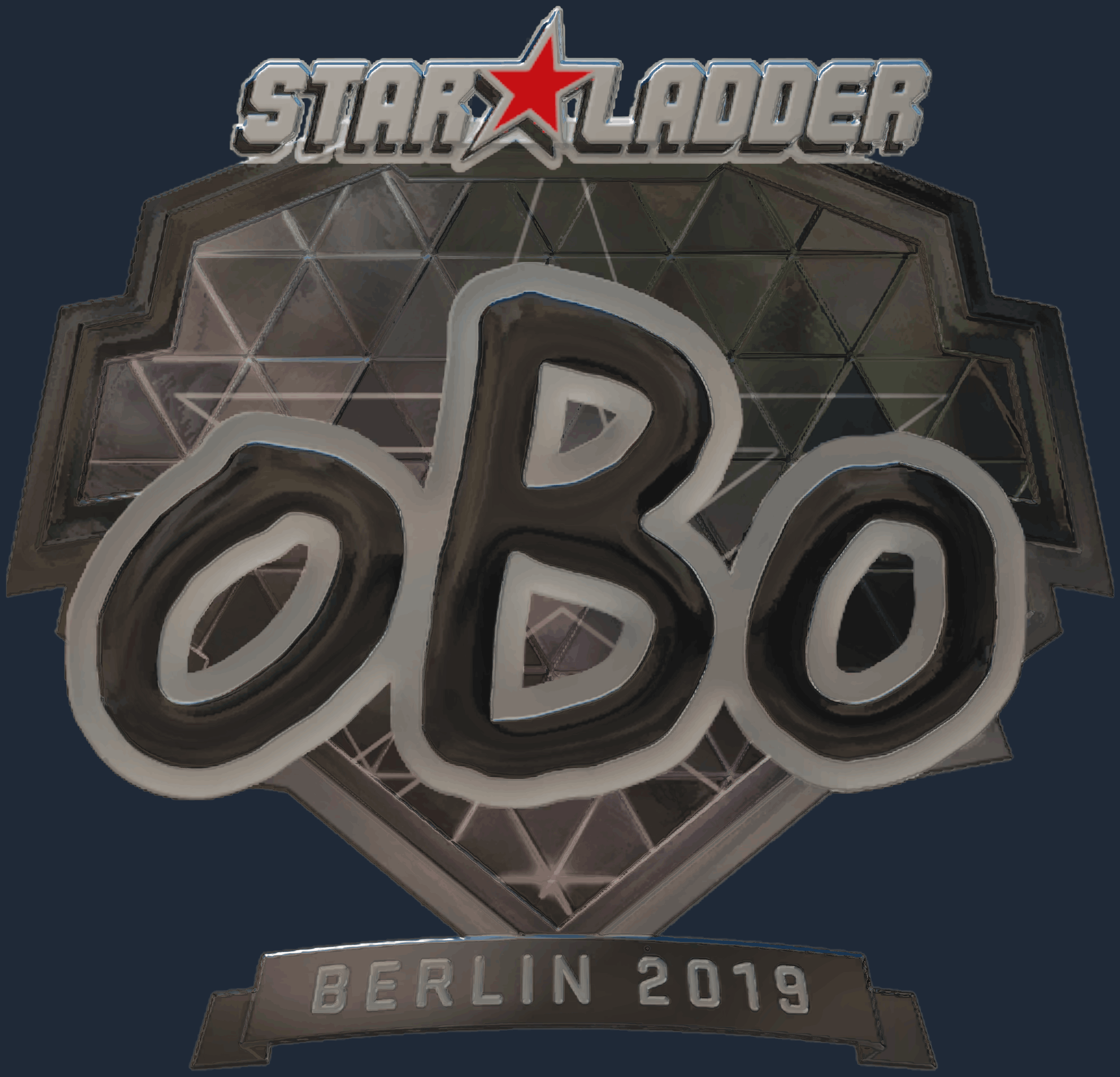 Sticker | oBo (Foil) | Berlin 2019