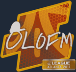 Sticker | olofmeister | Atlanta 2017