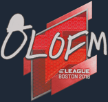 Sticker | olofmeister | Boston 2018