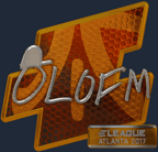 Sticker | olofmeister (Foil) | Atlanta 2017 image