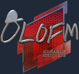 Sticker | olofmeister (Foil) | Boston 2018