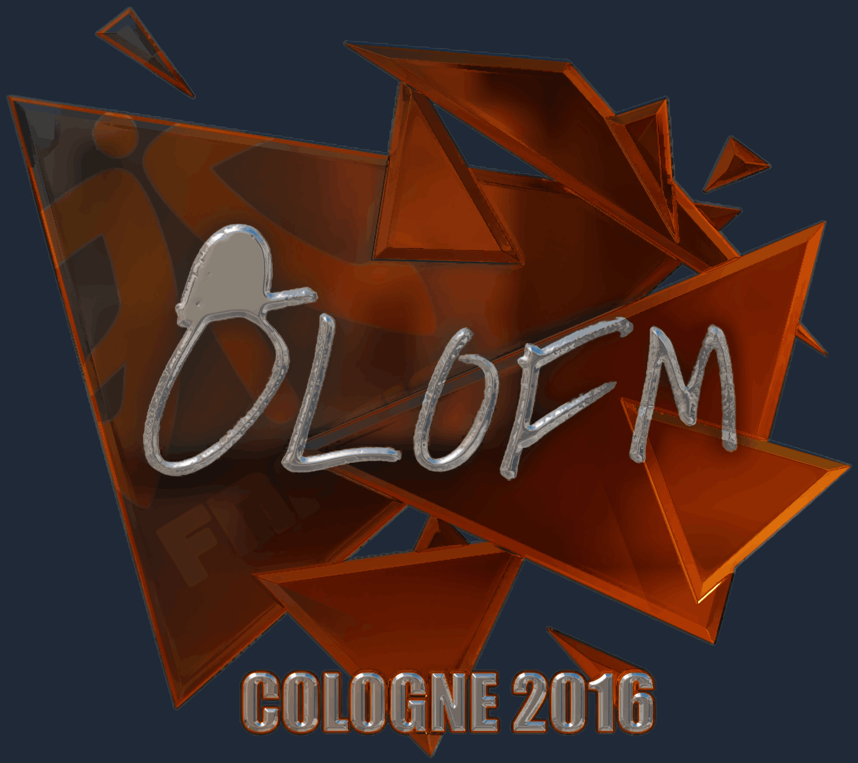 Sticker | olofmeister (Foil) | Cologne 2016