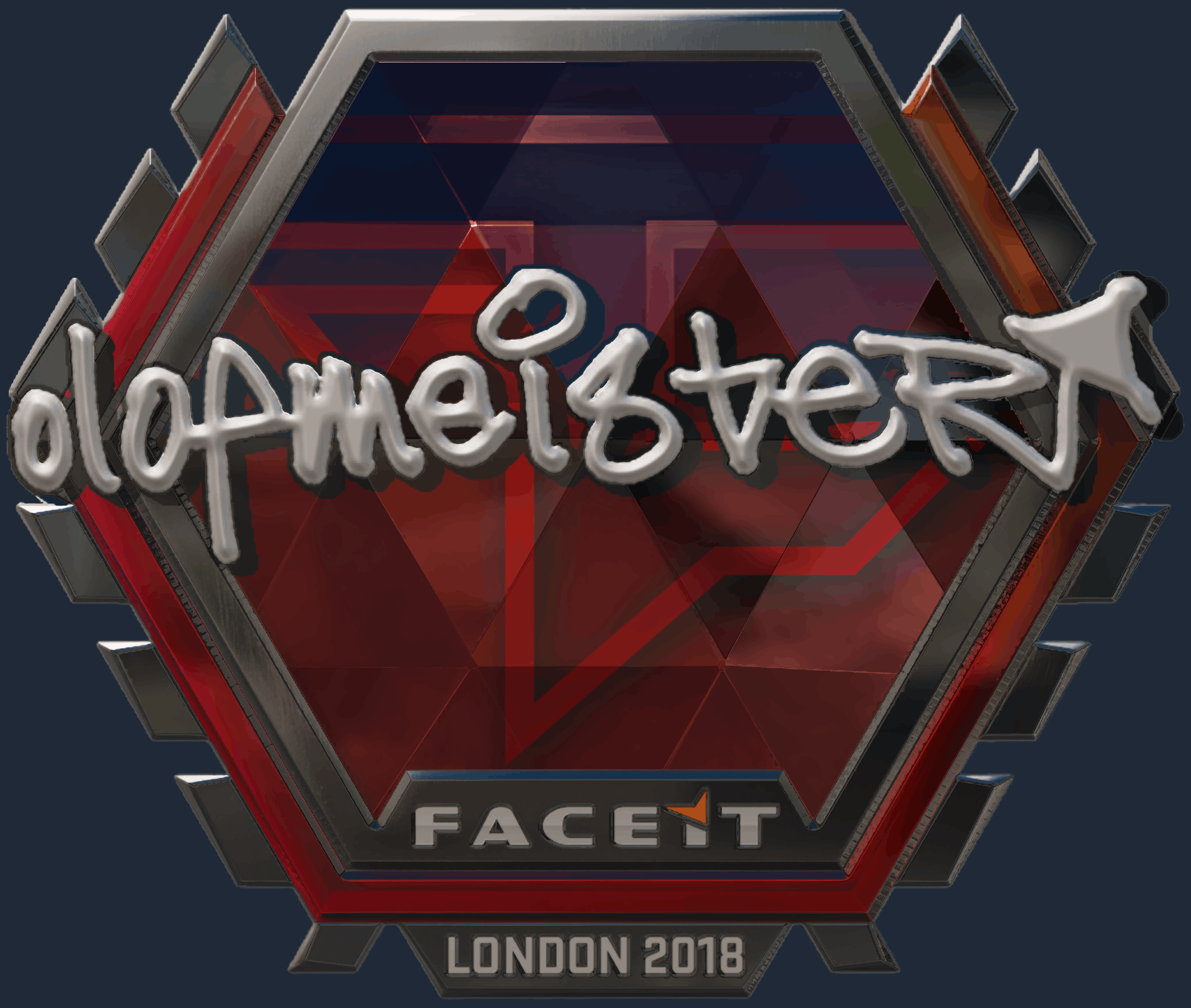 Sticker | olofmeister (Foil) | London 2018