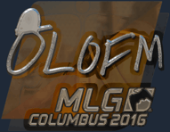 Sticker | olofmeister (Foil) | MLG Columbus 2016