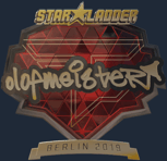 Sticker | olofmeister (Gold) | Berlin 2019