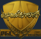Sticker | olofmeister (Gold) | Krakow 2017 image