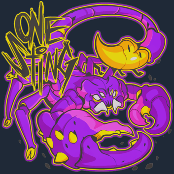 Preview image 2 of Sticker | One Sting (Holo)